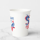 Oh Mah Jong! | Mah-Jongg Pappbecher (Rechts)