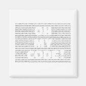 OH MEIN CODE! MAGNET (Vorne)