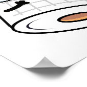 Oh, mein Gauze Funny First Aid Puff Poster (Ecke)