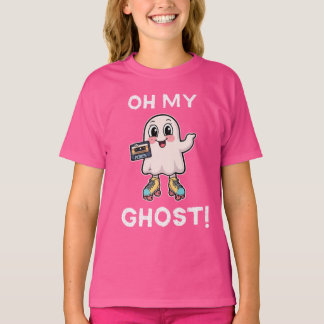 Oh mein Geist! Süßer Wortwitz-Geist auf Rollschuhe T-Shirt