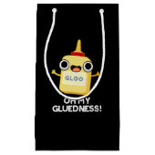Oh mein Gluedness Funny Super Glue Puff Dark BG Kleine Geschenktüte (Vorderseite)