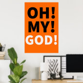 Oh mein Gott 9! Poster (Heimbüro)