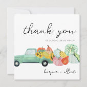 Oh mein Gott! - Babydusche Dankeschön Karte (Vorderseite)