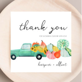 Oh mein Gott! - Babydusche Dankeschön Karte