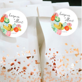 Oh mein Gott! - Babydusche Mehrzwecksticker Runder Aufkleber