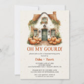 Oh mein Gott! Party-Halloween-Party Einladung (Vorderseite)