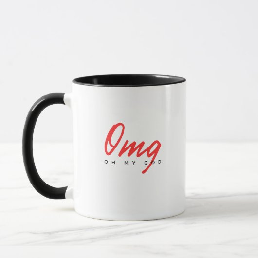 Oh mein Gott Tasse (Links)