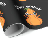 Oh mein Gourd Funny Veggie Pun Geschenkpapier (Rolleneckpunkt)