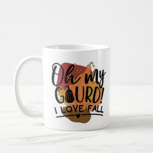 Oh, mein Gourmets, ich Liebe fällt Kaffeetasse (Links)