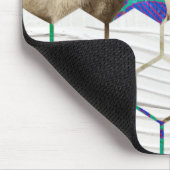 Oh mein Hirsch Vintage digitale Kunst Mousepad (Ecke)