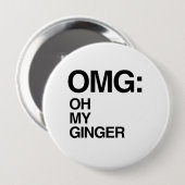 OH MEIN INGWER BUTTON (Vorne & Hinten)