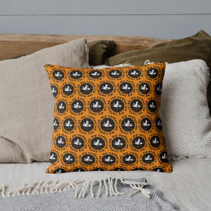 Oh mein Kaffee Funny Chat Gold Kissen