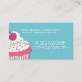 Oh mein kleiner Kuchen Visitenkarte (Rückseite)