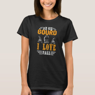 Oh Mein Kürbis Ich Liebe Herbst  Herbst Halloween T-Shirt