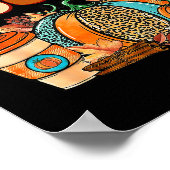 Oh Mein Kürbis-Kürbisse Lustiger Herbst Thanksgivi Poster (Ecke)