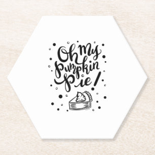 Oh, mein Kürbiskuchen Tshirt Funny Erntedank Day D Untersetzer