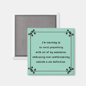 Oh mein Mantra Magnet (Vorderseite/Rückseite)