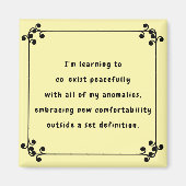 Oh mein Mantra Magnet (Vorne)