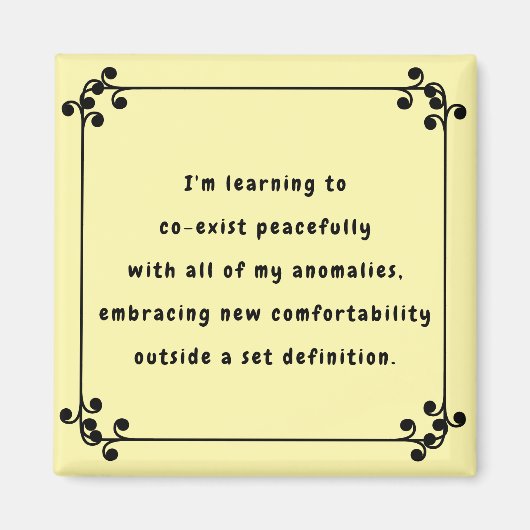 Oh mein Mantra Magnet (Vorne)