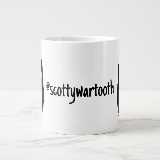 Oh Mein Papa Jumbo-Tasse (Vorderseite)