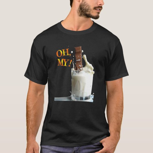 Oh, mein Schokolade Milchgrafik T-Shirt (Vorderseite)
