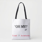 "Oh mein! "Tasche Tasche (Vorderseite)