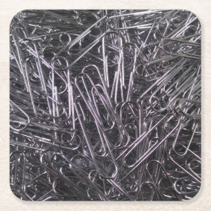 Oh mein, viele Paperclips Untersetzer Set