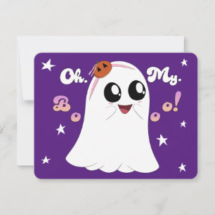 Oh. Meine. Boo! Geist Feiertagskarte