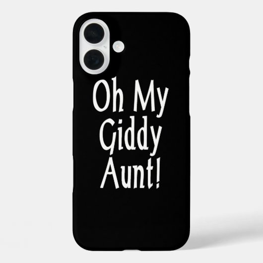 Oh meine Giddy-Tante! Case-Mate iPhone Hülle (Rückseite)