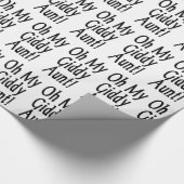 Oh meine Giddy-Tante! Geschenkpapier (Ecke)