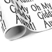 Oh meine Giddy-Tante! Geschenkpapier (Rolleneckpunkt)