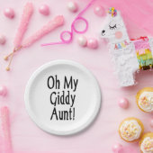 Oh meine Giddy-Tante! Pappteller (Party)
