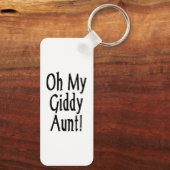 Oh meine Giddy-Tante! Schlüsselanhänger (Rückseite)