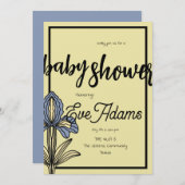 Oh, meine Gogh Collection Baby Dusche Einladung (Vorne/Hinten)