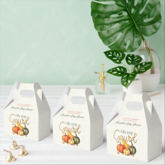 Oh, meine kleine Pumkin-Baby-Dusche Geschenkschachtel (Zahlreiche)