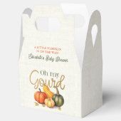 Oh, meine kleine Pumkin-Baby-Dusche Geschenkschachtel (Geöffnet)