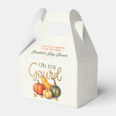 Oh, meine kleine Pumkin-Baby-Dusche Geschenkschachtel (Vorderseite)