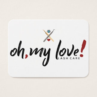 Oh, meine Liebe! Lash Care Card