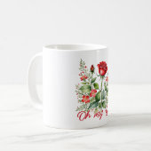 Oh meine Rose Kaffeetasse (Vorderseite Links)