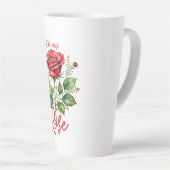 Oh meine Rose Milchtasse (Rechte Ecke)