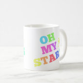Oh meine Sterne! Kaffeetasse (VorderseiteRechts)