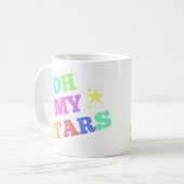 Oh meine Sterne! Kaffeetasse (Vorderseite Links)