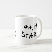 Oh, meine Sterne! Kaffeetasse (VorderseiteRechts)
