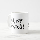 Oh, meine Sterne! Kaffeetasse (Vorderseite Links)