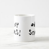Oh, meine Sterne! Kaffeetasse (Mittel)