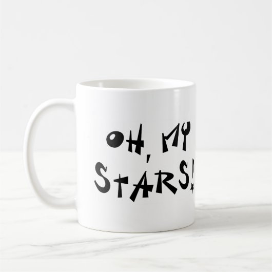 Oh, meine Sterne! Kaffeetasse (Links)