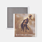 Oh, meine Sterne und Kleider! Magnet (Vorderseite/Rückseite)