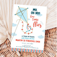 Oh, meine Zeit fliegt Kite Summer Boy ersten Gebur