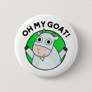 Oh, meine Ziegenblüte Button