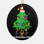 Oh Microbiolotree Microbiologe Weihnachtsbaum Mi Keramik Ornament (Links)